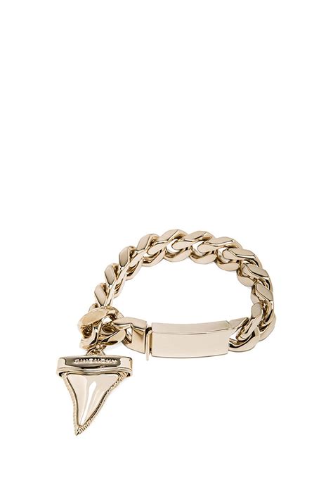 givenchy gold shark tooth bracelet|givenchy gold necklace.